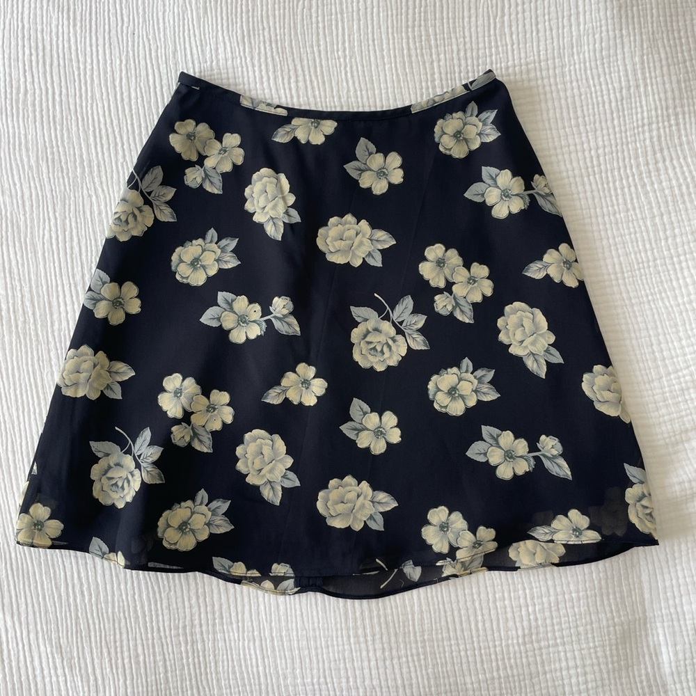 Vintage Ann Taylor LOFT Floral Skirt